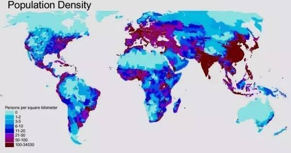 全球人口密度大揭秘，人口分布的秘密榜单揭晓！