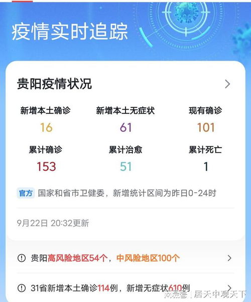 贵阳最新疫情动态更新，今日新闻重点关注