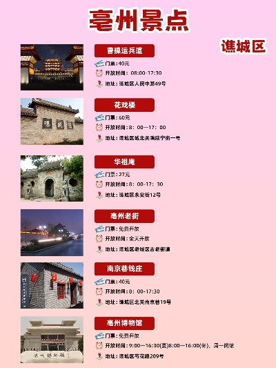亳州出游最新指南，探索之旅与最新通知一网打尽