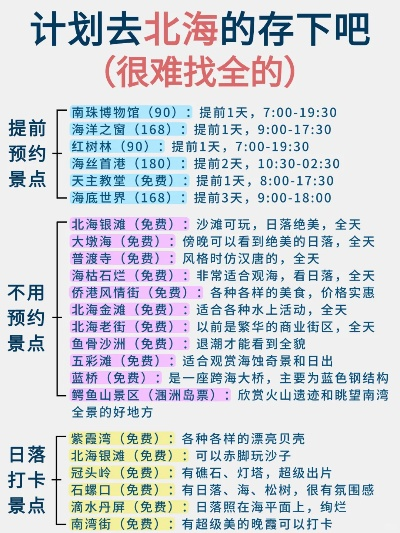 暑假北海游玩全攻略，畅游海滨城市的必备指南