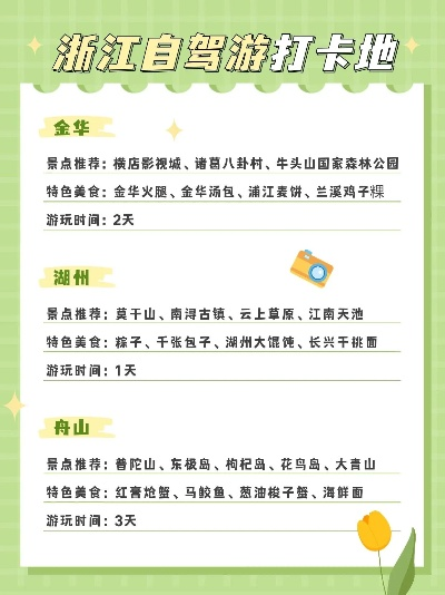浙江假期畅游指南，美景尽享，悠闲时光不容错过