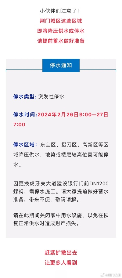襄城今日停水状况解析，最新消息通报