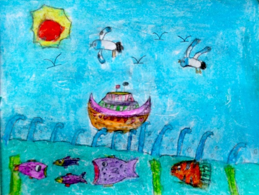 百度收录，一年级绘画作品——孩子们创意世界的探索之旅