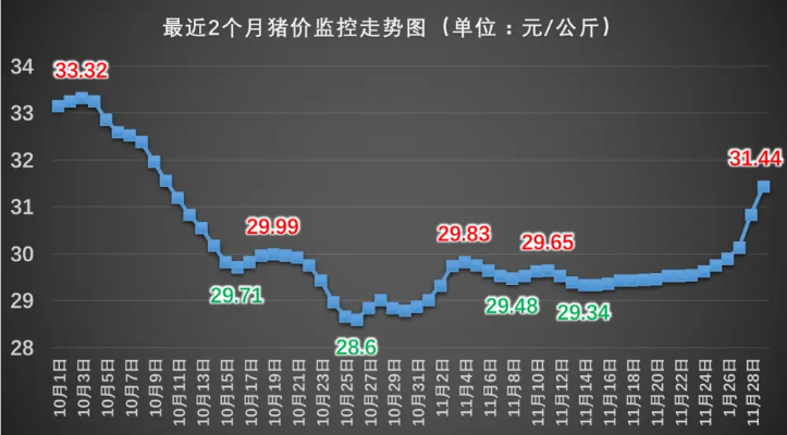 最新今日全国猪价走势，最新消息博客文章全解析