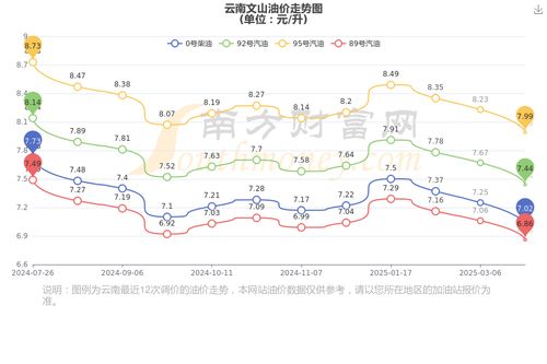 文山最新油价动态，今日油价查询表，出行必备参考