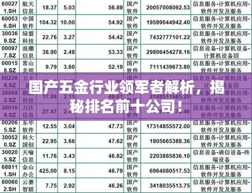 国产机床冷却器公司排名揭秘，行业领军者一览