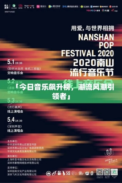 今日音乐热点榜，潮流声音浪潮引领潮流风向