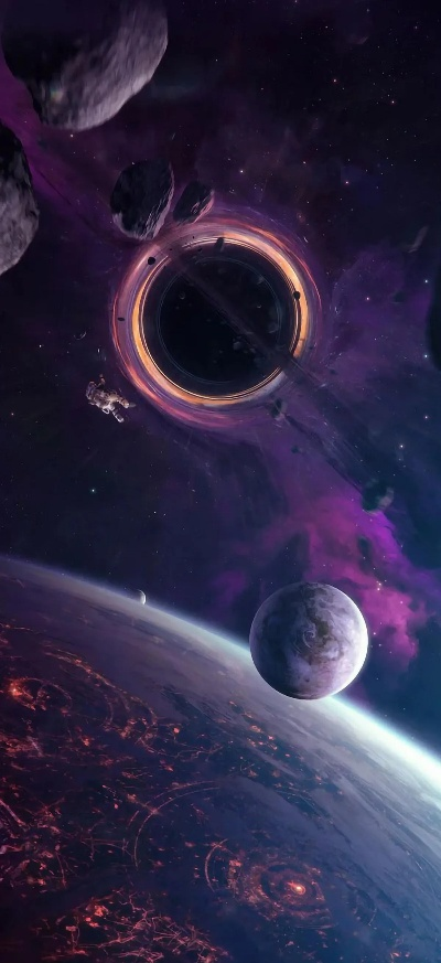 探索宇宙神秘面纱，最新高清坠落壁纸图片大全欣赏