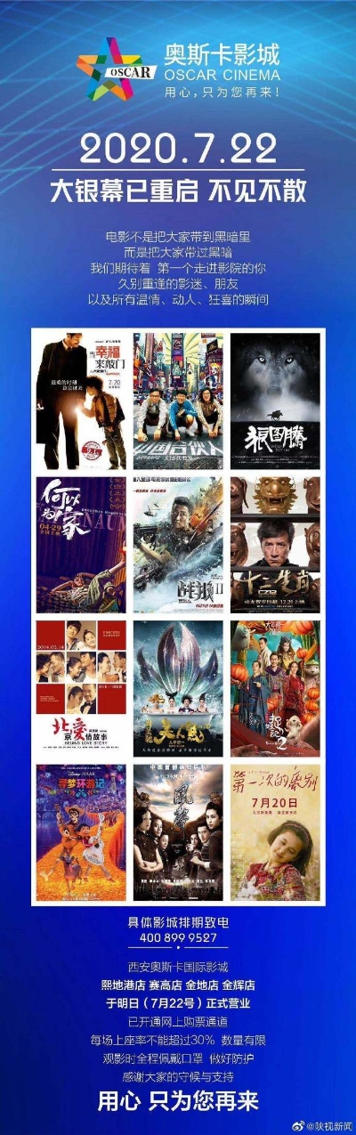 西安电影爱好者福音，最新影讯今日发布
