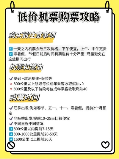 民航购票指南，最新攻略大全