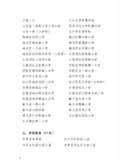 兰州小学教育质量榜单揭晓，前十名学校实力见证
